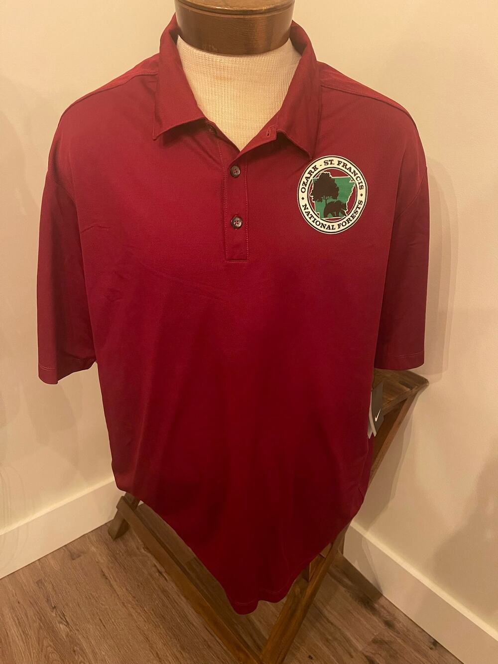 Nike Ozark St Francis National Forest Polo Size XXL